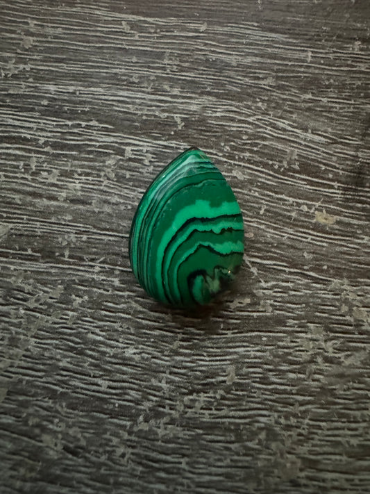 Small Tear drop Malachite healing stone