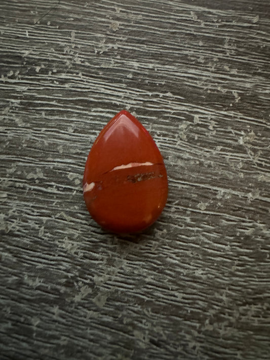 Small Tear drop Red Jasper healing stone